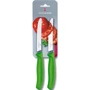 Victorinox (6.7836.L114B) SwissClassic Tomato&Sausage 11см волн. зеленый 2шт