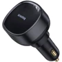 Зарядний пристрій Baseus Car Charger Enjoyment Pro U USB Retractable Cable USB-C 60W Black (C00057800111-00): Кабель в комплекті USB-C