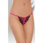 Женские стринги SoftLine String 2347, XL (black/pink)