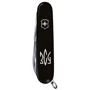 Мультитул Victorinox Spartan Ukraine 91мм/12 функцій/чорний /Трезубець ЗСУ (1.3603.3_T0390u): Кількість функцій 12