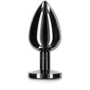 Анальная пробка Taboom L Butt Plug With Diamond Jewel (черный)