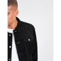 Кожаная куртка Jack & Jones 73586503 48 черная демисезон: Фасон Прямой