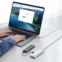 Адаптер Baseus Adapter Lite Series USB-C to 4xUSB White (WKQX030502) фото 8