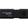 USB-флешка Kingston 2x64GB DataTraveler 100 G3 USB 3.1 Black (DT100G3/64GB-2P): Стандарт USB USB 3.1