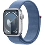 Apple Watch Series 9 41mm GPS Silver Aluminum Case with Winter Blue Sport Loop (MR923) Approved Витринный образец