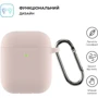Чехол ArmorStandart Ultrathin Silicone Case With Hook Pink Sand (ARM59689) for Apple AirPods 2 фото 1