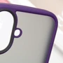Чохол для iPhone Mobile Case TPU+PC Metal Buttons Dark Purple for iPhone 16 фото 5