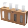 Ваза Lefard Bottle white-frost 4 шт 18х6x26.5 см (804-114): Тип Ваза