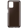 Чехол для телефонов Samsung Soft Clear Cover Black (EF-QA125TBEGRU) for Samsung A125 Galaxy A12: Цвет черный