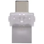 USB-флешка Kingston 32GB DataTraveler MicroDuo USB 3.1/Type-C Metal Silver (DTDUO3C/32GB) фото 3