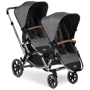 Универсальная коляска для двойни 2 в 1 ABC Design Zoom Diamond Edition Asphalt
