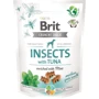 Лакомства для собак Brit Care Dog Crunchy Cracker Insects with Tuna для свежести дыхания насекомые, тунец и мята 200 г (8595602551507)