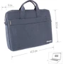 Сумка для ноутбука ColorWay 15.6" Modern Navy Blue (CW-LBM156-NV): Тип сумки сумка