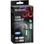 Кабель Defender PRO USB Cable to microUSB 1m Green (87804): Длина 1 м