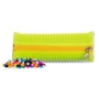 Пенал круглий Pixie Crew Crazy Colors неоново-жовтий (PXA-05-W05) фото 3