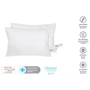 Подушка Sonex Basic Duetto 50х70 шт 2 шт біла (SO102388): Наповнювач антиаллергенное синтетическое волокно