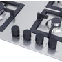 Варильна поверхня газова Perfelli Design HGM 6430 INOX SLIM LINE фото 7