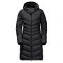 Пуховик Jack Wolfskin Selenium Coat 1202081-6000 40 черный зимний с капюшоном длинный