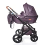 Універсальна коляска 2-в-1 Broco Capri plum: Кількість блоків 1