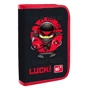Пенал твердый YES одинарный с двумя клапанами HP-04 Ninja (533429)