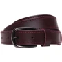 Жіночий ремінь Borsa Leather бордовий (br100vgenw24)