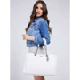 Женская сумка тоут Guess Kamina Girlfriend Tote белая (HWVY8111230-WHI): Тип Сумки