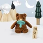 Пустушка MinikOiOi Sleep Buddy - Moi силіконова з м'якою іграшкою (101010008): Форма соски классическая
