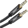 Кабель Ugreen Audio Cable AUX 3.5mm M Jack 2m Black (50363) фото 3