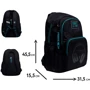 Рюкзак YES TS-47 Optic Headphones LED (550103) фото 14