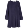 Платье H&M 4311014 50 синее повседневное до середины бедра