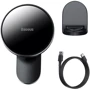 Держатель Baseus Car Holder Big Energy MagSafe Wireless Charger 15W Black (WXJN-01) for iPhone 16 I 15 I 14 I 13 I 12 series : Тип автомобильный