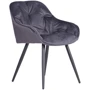 Кресло AMF Gabriel black/monsoon gray (545858) фото 4