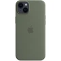 Чохол для iPhone Apple Silicone Case з MagSafe Olive (MQUD3) для iPhone 14 Plus: Матеріали Силикон