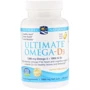 Nordic Naturals Ultimate Omega-D3 Lemon 1000 mg Рыбий жир омега-Д3 со вкусом лимона 60 гелевых капсул