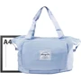 Женская дорожная сумка Valiria Fashion голубая (5DETAA2636-blue): Тип Дорожные сумки