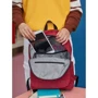 Рюкзак Xiaomi RunMi 90 Points Youth College Backpack Deep Red 15L: Цвет бордовый