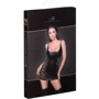 Платье Noir Handmade F229 Powerwetlook dress with lace inserts Вlack, XXL
