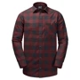 Рубашка Jack Wolfskin Red River Shirt 1402551-8222 50 бордовая с длинным рукавом