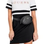 Женская поясная сумка GUESS черная (448251000361): Фактура Стеганая, Матовая