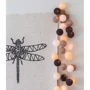 Гирлянда Cotton ball lights на 35 шаров 5,5м, Taupe: Тип Хлопковые шарики