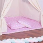 Детская палатка Springos Tipi XXL вигвам бело-розовая (TIP09)