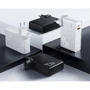 Зарядное устройство Baseus Wall Charger Power Station GaN 2xUSB-C 45W + Power Bank 1000mAh White (PPNLD-F02): Кабель в комплекте USB-C
