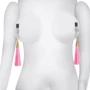 Зажимы для сосков LoveToy Bondage Fetish Glamor Tassel Nipple Clamp Pink