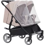 Универсальная коляска 2 в 1 для двойни Carrello Connect Rock Gray (CRL-5502/1): Ширина шасси 72 см