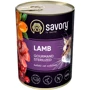 Влажный корм Savory для стерилизованных котов с ягненком 400 г (30730)