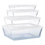 PYREX C & S Classic 0.8 л прямоуг.19x14 см (241P000): Діапазон температур, ° C Від -40 до +300