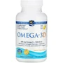 Nordic Naturals Omega-3D 1000 mg Рыбий жир омега-Д3 со вкусом лимона 120 капсул: Форма выпуска Капсулы