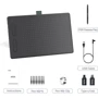 Графический планшет Parblo Ninos N10B Black (N10B): Рабочая поверхность 101.6 x 76.2 мм