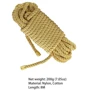 Веревка для шибари LOCKINK SEVANDA Shibari Pratice Rope Golden, 8 метров