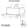 Вытяжка Minola HTL 5214 I 700 LED фото 10